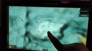 Карта глубин Старооскольского водохранилища для Lowrance