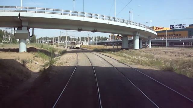 Ярославский трамвай. 71-619КТ №27, маршрут 7 смотреть онлайн