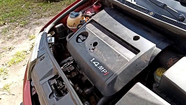 Работа мотора 1.4 AME Skoda Fabia смотреть онлайн