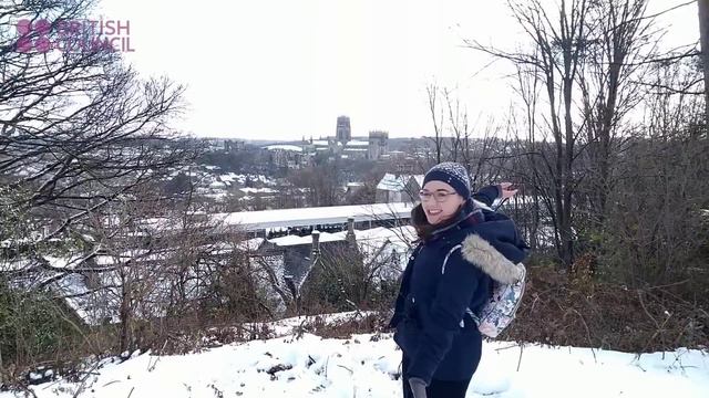 A snowy day in Durham смотреть онлайн