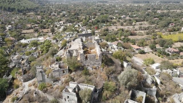 Dji mavic air 2 // Fethiye Kayaköy смотреть онлайн