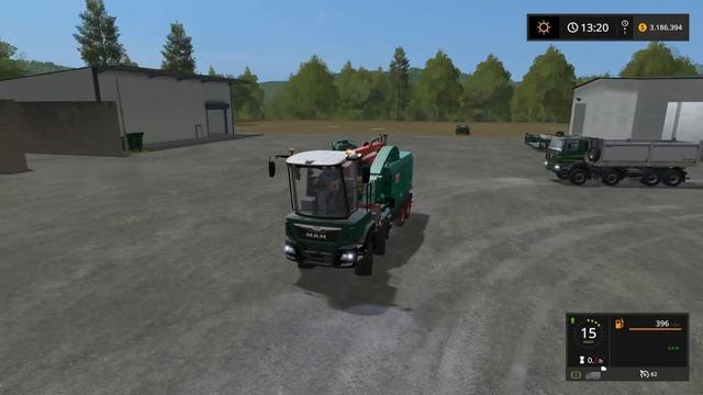 Farming Simulator 17 - Forestry and Farming on The Valley The Old Farm 025 смотреть онлайн