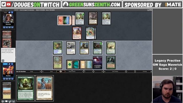 Legacy MTG | GW Maverick in a GW Depths Metagame | Still Good Enough? | GreenSunsZenith.com смотреть онлайн