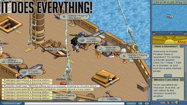 Puzzle Pirates Gunning Bot - Puzsol Balls of Steel смотреть онлайн