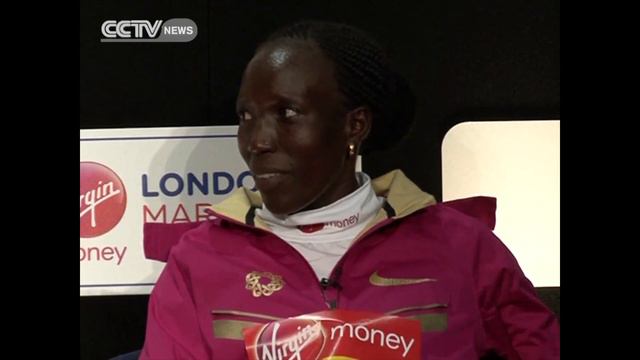 Kenya's Priscah Jeptoo Faces Tough Challenges in London Marathon смотреть онлайн