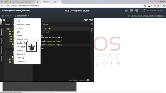 [ROS Q&A] 157 - How to make turtlebot rotate left and right? смотреть онлайн