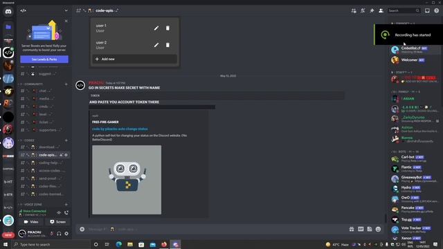 How to make auto status program on discord 24/7 replit смотреть онлайн