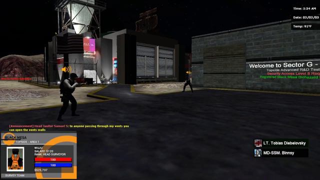 GMod Black Mesa RP, but its just people getting blown up #4 смотреть онлайн
