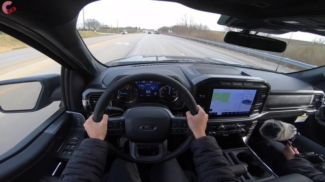 2021 Ford F-150 (with 400hp!) // POV Test Drive смотреть онлайн