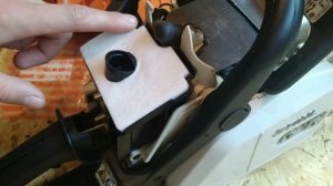 Штиль ms 180| воздушный фильтр| решение!