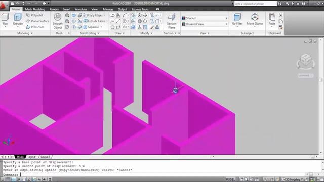 AutoCAD #46 - How to use EXTRACT EDGES & COPY EDGES commands in AutoCAD | AutoCAD 2017 смотреть онлайн