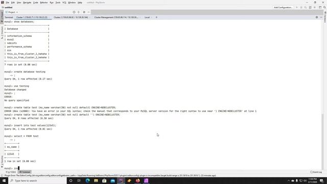 How to MySQL NDB Cluster 8.0 in Ubuntu 18.04 - Testing the Fail Safe Feature (Part 6) смотреть онлайн