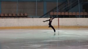Замедленный 2 лутц , съемка 250 кадров в секунду...