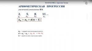 ЧТО ТАКОЕ ПРОГРЕССИЯ? | Арифметическая и геометрическая прогрессии
