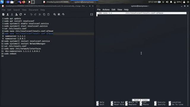 How to setup DNS manually in resolv.conf on Linux смотреть онлайн