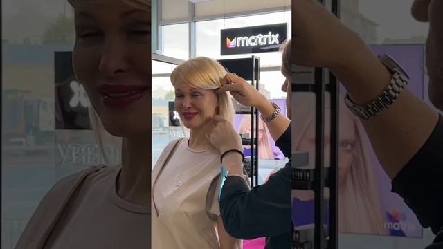 Свежеокрашенный блонд