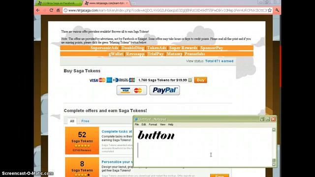 Ninja Saga-How To Earn Tokens смотреть онлайн