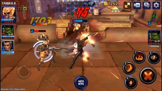 Marvel: Future Fight #14 (iOS/Android) Gameplay Завершаем прохождение 8 главы смотреть онлайн