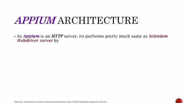 Appium Architecture -- Part 2 (Understanding Appium Series) смотреть онлайн