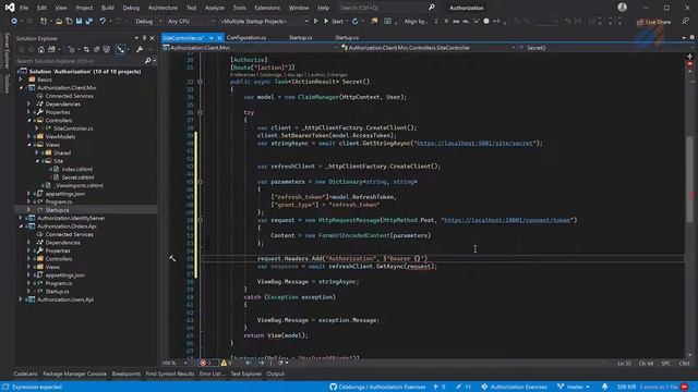 Аутентификация: Refresh Token и IdentityServer (часть 5) смотреть онлайн
