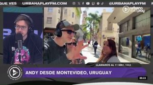 Andy Kusnetzoff pasea por Montevideo en vivo #Perros2024