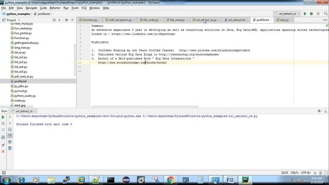 Python Regular Expression to Extract URL from a File смотреть онлайн