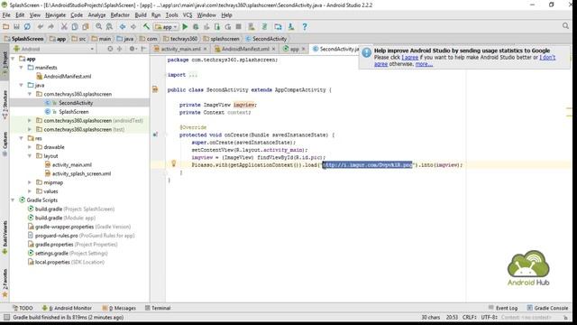 How to use Picasso Library in Android - 2017 смотреть онлайн