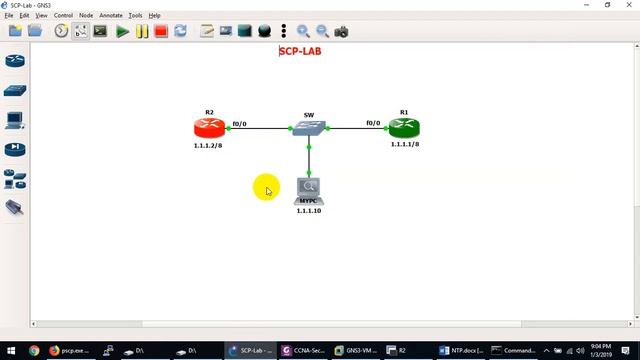 CCNA-Security-210-260-Use SCP for File Transfer смотреть онлайн