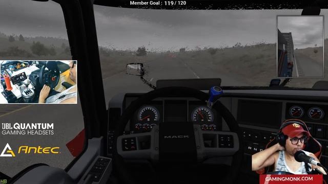 Exploring New Map IDAHO | American Truck Simulator | Pro Driving Setup ⚡ смотреть онлайн