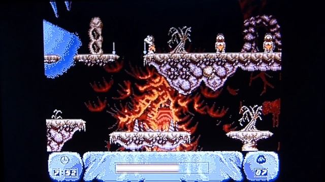 The Humans gameplay on the Sega Genesis смотреть онлайн
