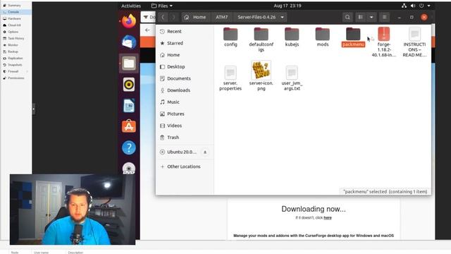 How to make your own All The Mods 7 Modded Minecraft Server on Linux! смотреть онлайн