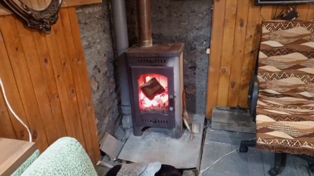 Печь-камин "Бавария". Опыт использования. смотреть онлайн