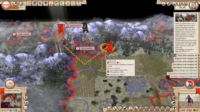 Aggressors: Ancient Rome - Tutorial #4: Kriegsführung смотреть онлайн