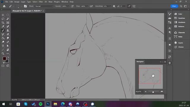 Line art Stream смотреть онлайн