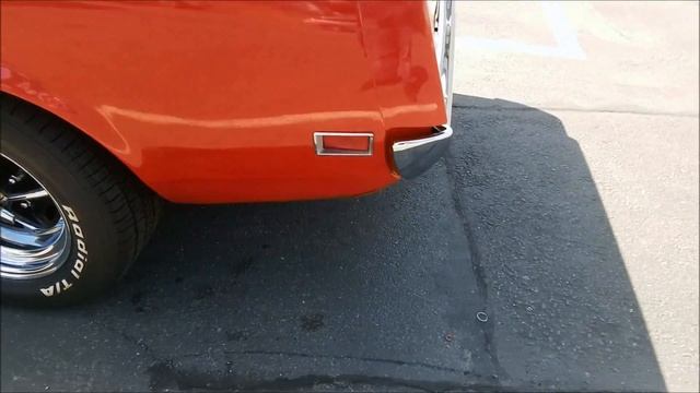 1970 Mach 1 Mustang With Flowmaster 40 Series Delta Flow Muffler