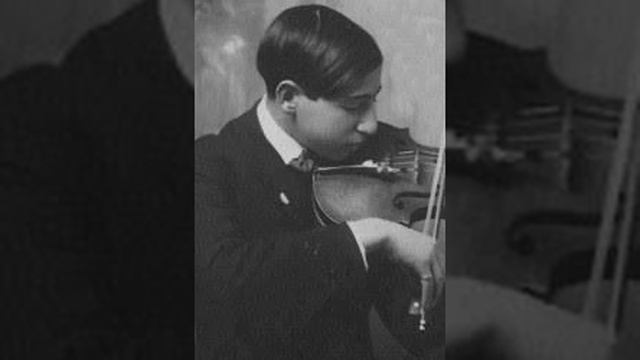 Chopin's Nocturne Opus 9 played by violinist Bronislaw Gimpel смотреть онлайн
