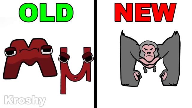 New Greek Alphabet Lore vs Old version (A-Ω…) смотреть онлайн