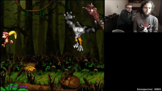 С ЛЁНЬЧИКОМ И ПЕТЕЙ - Donkey Kong Country 2 Diddy’s Kong Quest смотреть онлайн