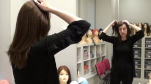 накладка из натуральных волос