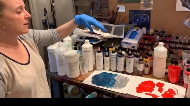 Extended Paint Demonstration With Artist And Educator Lauryn Welch