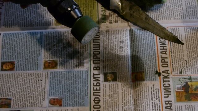 Уход за углеродистой и дамасской сталью. снятие ржавчины. смотреть онлайн