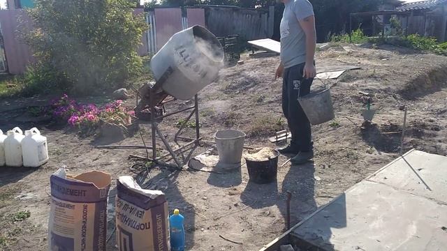 Бетономешалка своими руками. смотреть онлайн