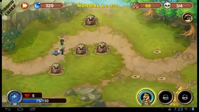 Castle Defense Обзор Игры на Андроид, HD Геймплей смотреть онлайн