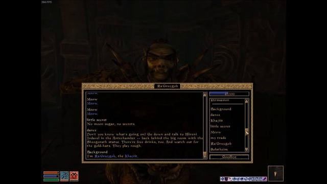 orc who thinks he is a khajiit in morrowind смотреть онлайн