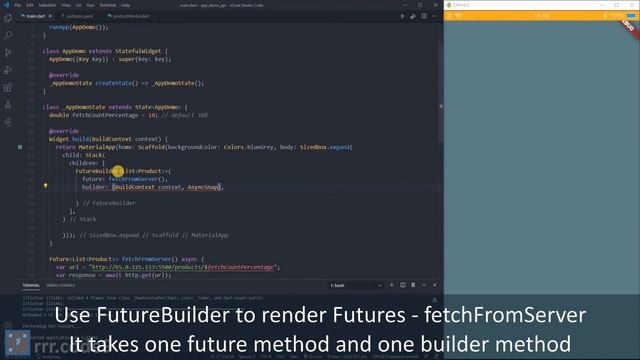 9 Minutes | Flutter App (API request) | Golang API Server | Part - 2/2 смотреть онлайн