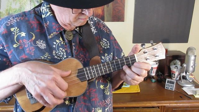Rich Davis soprano ukulele play. No singing. ADF#B tuning. смотреть онлайн