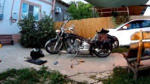 Yamaha Drag Star 1100 Custom XVS 1100. Мотоблог №1