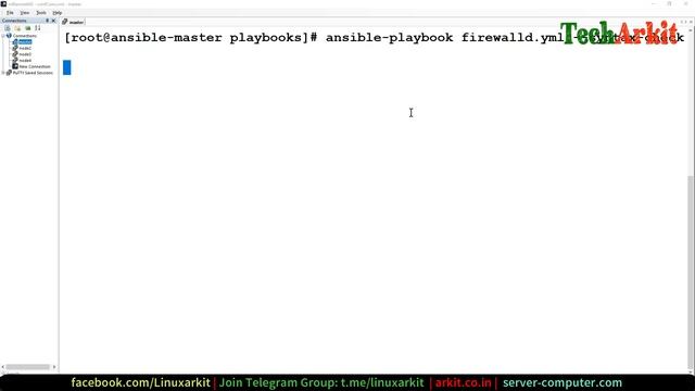 How To Allow Firewall Ports in Linux | Ansible Playbook | Tech Arkit смотреть онлайн