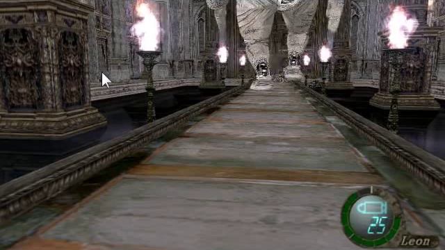 Resident Evil 4 Salazar Statue Running смотреть онлайн