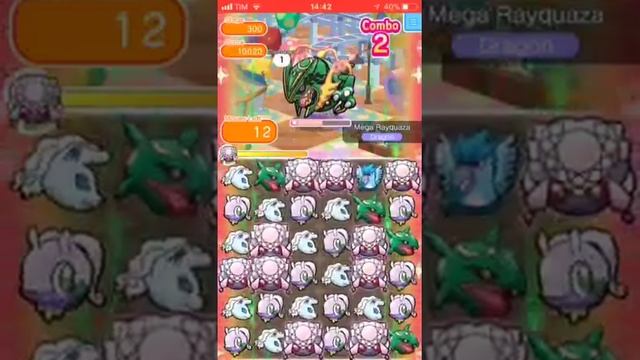 Pokemon Shuffle: Mega Rayquaza No Items смотреть онлайн